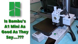 Bambu Lab A1 Mini 3d Printer, Unboxing, Setup, First Print & Review.