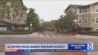 UC Irvine police searching for campus rape suspect