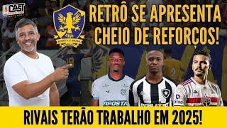 RETRÔ SE APRESENTA CHEIO DE NOVIDADES PARA 2025! SPORT, NÁUTICO E SANTA QUE SE CUIDEM! CASTFC!