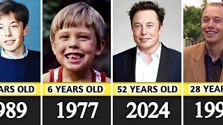 Elon Musk - Transformation From 1 to 52 Years Old