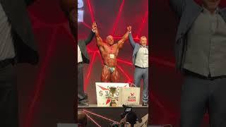 Martin Fitzwater wins Evls Prague Pro 2024 | Mens Open #mrolympia2025 #praguepro #martinfitzwater