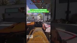 STIMING AND SLIDE CANCELING #codmobile #warzonemobile #callofduty #codm #cod #gaming #yt