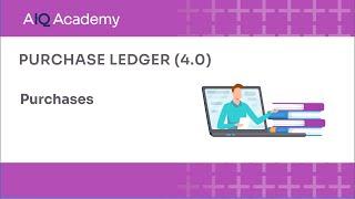 Purchase Ledger Overview in AccountsIQ (4.0)