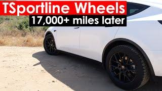 Tesla Model Y Upgrade: Long Term Review of TSPORTLINE Wheels and Tires