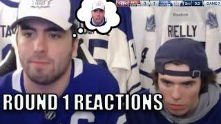 Leafs Fan Reactions in every game vs Canadiens | 1st Round - Stanley Cup Playoffs 2021