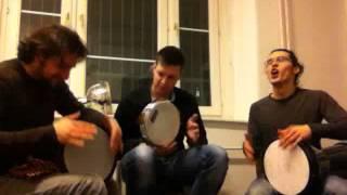 Darbuka solo, work in progress, Merse Varga, Simon Tressin, Tomi Smuk