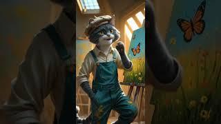 #animation #cat #kitten #cute #viralshort #catanimation #cats #catshorts #viralshort