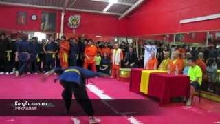 Shaolin KungFu Mexico Bienvenida a Shi Yan Ming y Shi Yan Xiao