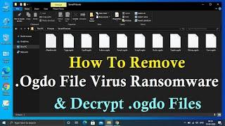 Ogdo file virus ransomware [.Ogdo] Removal and decrypt guide