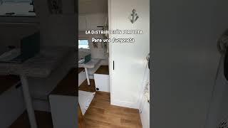 La distribución perfecta para una furgo camper 
