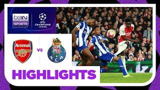 Arsenal v Porto | Champions League 23/24 | Match Highlights