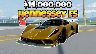 I Bought The $14,000,000 Hennessey Venom F5 Revolution Roadster In Driving Empire