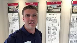 Newbury II Floorplan Part 1 Beazer Homes Model Park View at the Hills Minneola