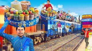 Train Ke Upar Bhel Puri Wala Street Food Seller Indian Snacks Hindi Kahaniya Hindi Moral Stories