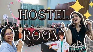 Hostel Room tour | Medical College🩺#medical #neet #medstudent #hostel #roomtour #college #mbbs #vlog