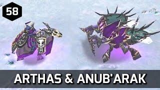 Warcraft 3 Story ► Arthas Meets Anub'Arak & Kael'Thas - Undead Campaign