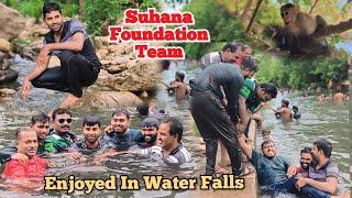 Suhana Foundation Team | Varadhayapalem Water Falls | Happiness | Love | Friendship | Enjoy | Fun