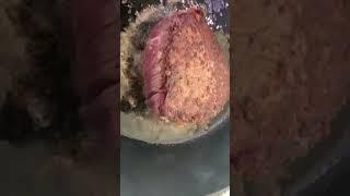 PERFECT rare sirloin filet!