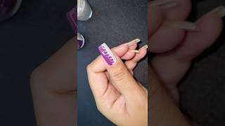 Nailart using Safety pin #nailart #reels