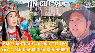 Bạn Thân”NSUT VŨ LINH”VK Mỹ”Anh Long”tài trợ cắt 4 căn nhà cho hoàn cảnh nghèo”xã Phú Thọ TN- ĐT.