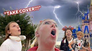 My 5 KIDS share shocking NEWS w/ me as Disney World is taken over by STORM…