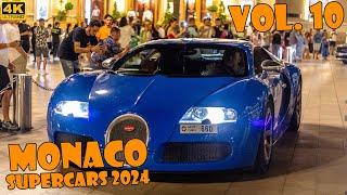 SUPERCARS IN MONACO 2024 - VOL. 10 [2024 4K]