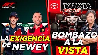  ¡ULTIMA HORA! STROLL CUMPLE la EXIGENCIA de NEWEY ¿CUAL ES?  ¡BOMBAZO! a la VISTA en F1 NOTICIAS