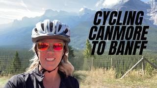 Amazing 50km Bicycle Ride on the Legacy Trail, Banff National Park, Canada