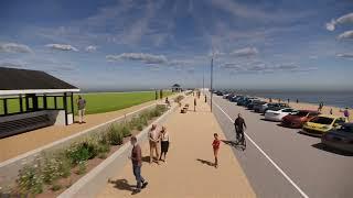 Paignton Sea Defence Scheme Flythrough HD