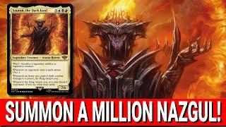 EDH/Commander Sauron, The Dark Lord Deck Tech Card by Card Wraith Tribal!