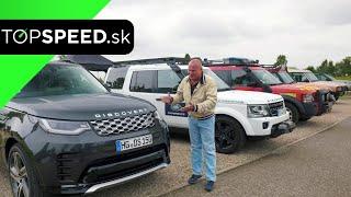 Od OFFROADU k SUV - LR Discovery má 35. Alex skúsil každý