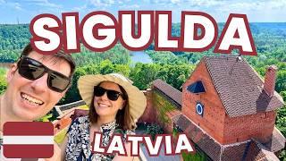 This is SIGULDA, Latvia - Discovering the leafy streets and historic castles