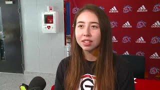 Hannah Godfrey full interview on signing with Grace golf