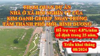 Dự án nhà ở xã hội nghìn tỷ của Kim Oanh Group tại TP. Mới, Bình Dương | Dự án K - Home New City