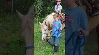 Philip riding Dozer