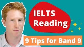 IELTS Reading Tips | 9 Tips for Band 9