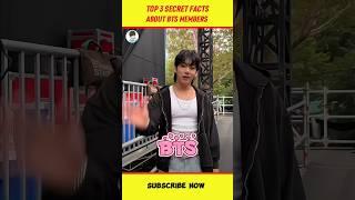 TOP 3 Secret Facts About BTS  #shorts #bts #jungkook