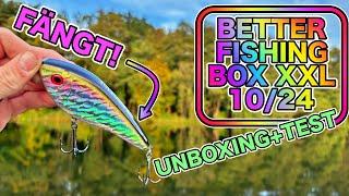 Ein etwas andere Unboxing! XXL BETTER FISHING BOX UNBOXING und Köder Testen!