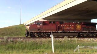 CP Railfanning HD: PACING a HOT Westbound Intermodal out of Winnipeg, 11/08/2019