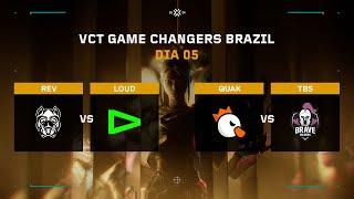 VALORANT Game Changers - Etapa 3 (Dia 5)