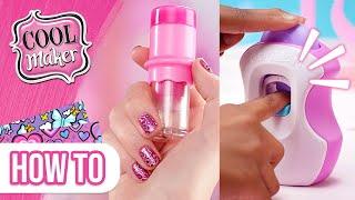 How to Get an Easy Manicure with Go Glam Nail Studio | Cool Maker | Toys for Kids