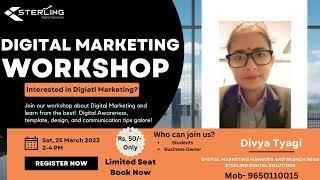 Digital Marketing Workshop here, Dm me if interested or call at 9650110015 #shortvideo #digital