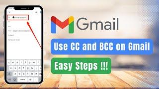 How to Use Cc and Bcc in Gmail App !