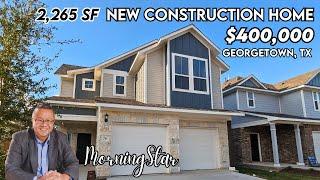 New Construction in Georgetown, TX  | Brohn 2265 Plan | MorningStar