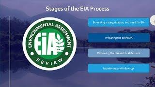 Course on Principles for reviewing Environmental Impact Assessments. IADB. Stages of the EIA Process