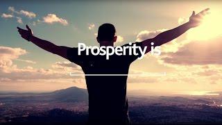 What is prosperity?