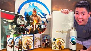 ULTIMATE MORTAL KOMBAT 1 UNBOXING!! [Kollector's Edition & MORE]