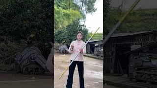 Kungfu china master 168/Hướng dẫn múa gậy #霞光腊月#kungfu #wing chun