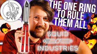 Squid Industries "LEGENDARY" Balisong - Squidtrainer V3.5 REVIEW