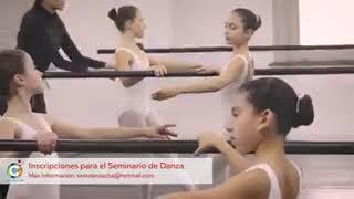 Ballet. Publicidad para Seminario de danzas clasicas Nora Irinova Teatro San Martin Cordoba.